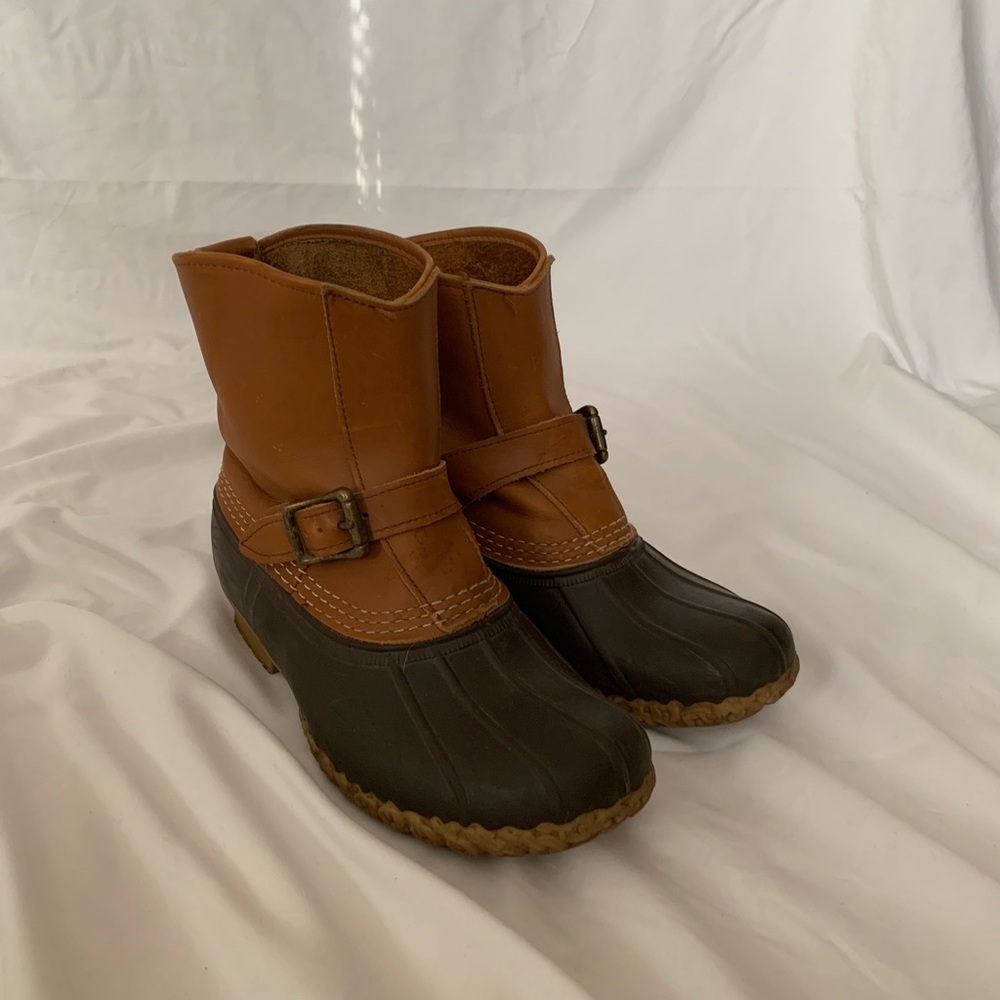 Tumbled-Leather L.L.Bean Boots, 7" Lounger